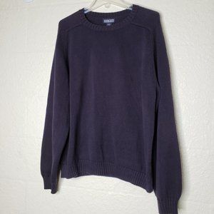 Vintage Lands' End Blue Sweater Size Large